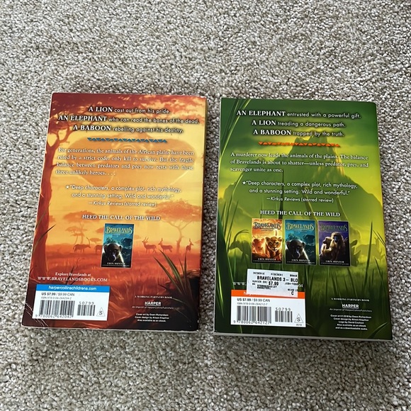 *SOLD* Bravelands Books, Erin Hunter - Picture 3 of 4